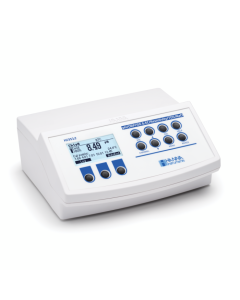 pH/ORP/ISE/EC/Widerstandsfähigkeit/TDS/NaCl/Temperatur-Tischmessgerät mit zwei Eingängen 